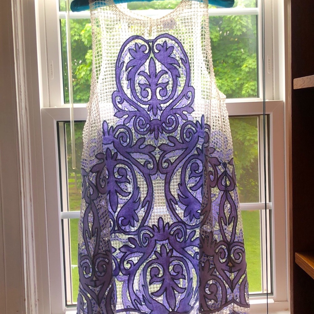 Anthropologie suboo crochet cover up - never worn